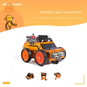 WeeeBot Jeep STEM Classroom Robot Kit (Bluetooth Version)